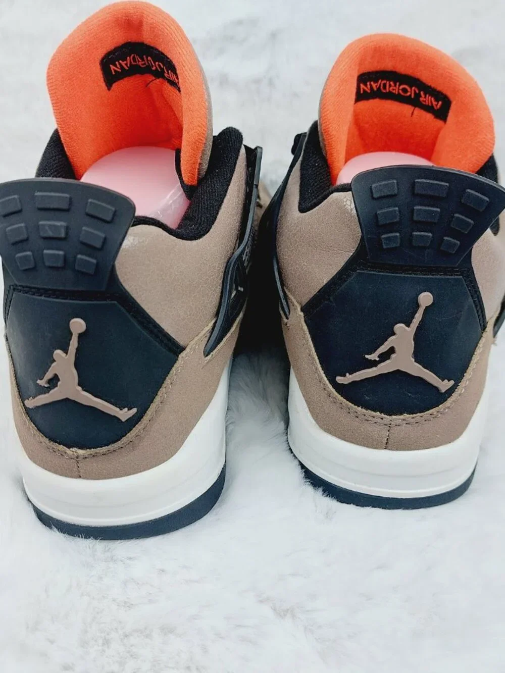 Jordan Men's Taupe Haze Air Jordan Retro IV Athletic Sneaker Size 12